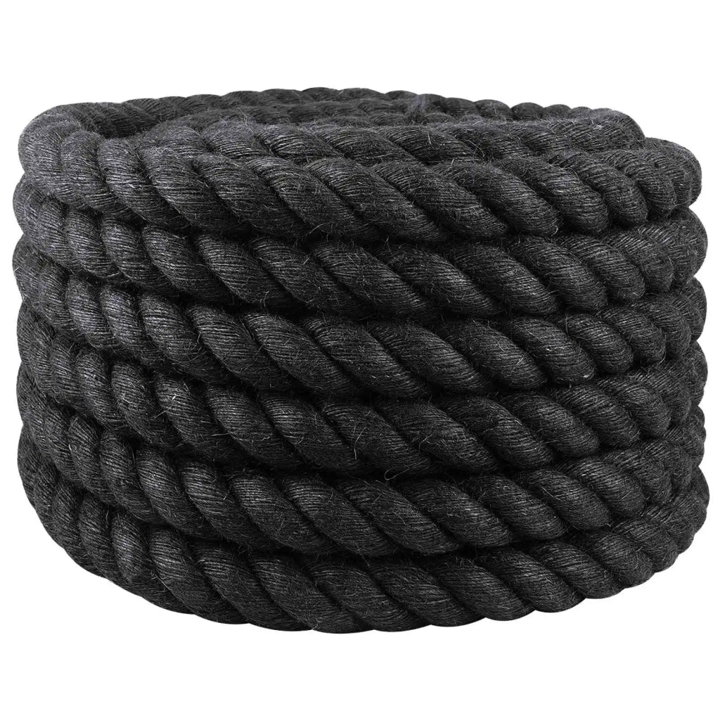 Corda di Juta 30 mm Nero 100% juta Tossa 42011634
