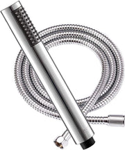 Douchetta con serpentina flessibile - alta pressione - economia d'acqua - 1 pezzo - acciaio inossidabile - 175 cm