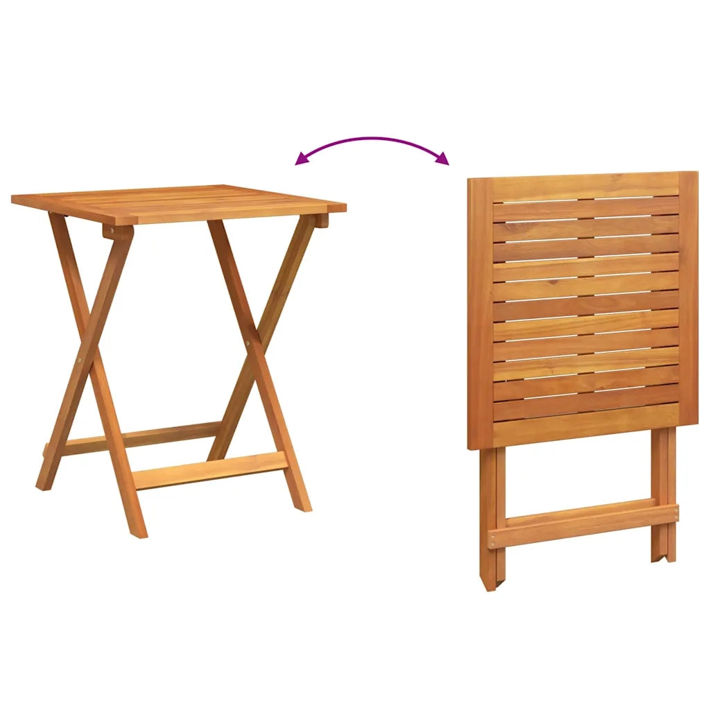 Set bistrot 3 pcs Olio Naturale Legno di Acacia Massello 4105510
