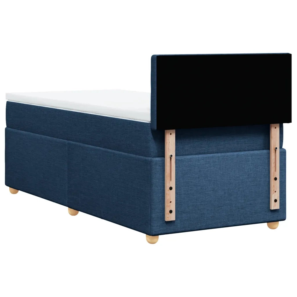 Giroletto a Molle con Materasso Blu 90x200 cm inTessuto 3288883