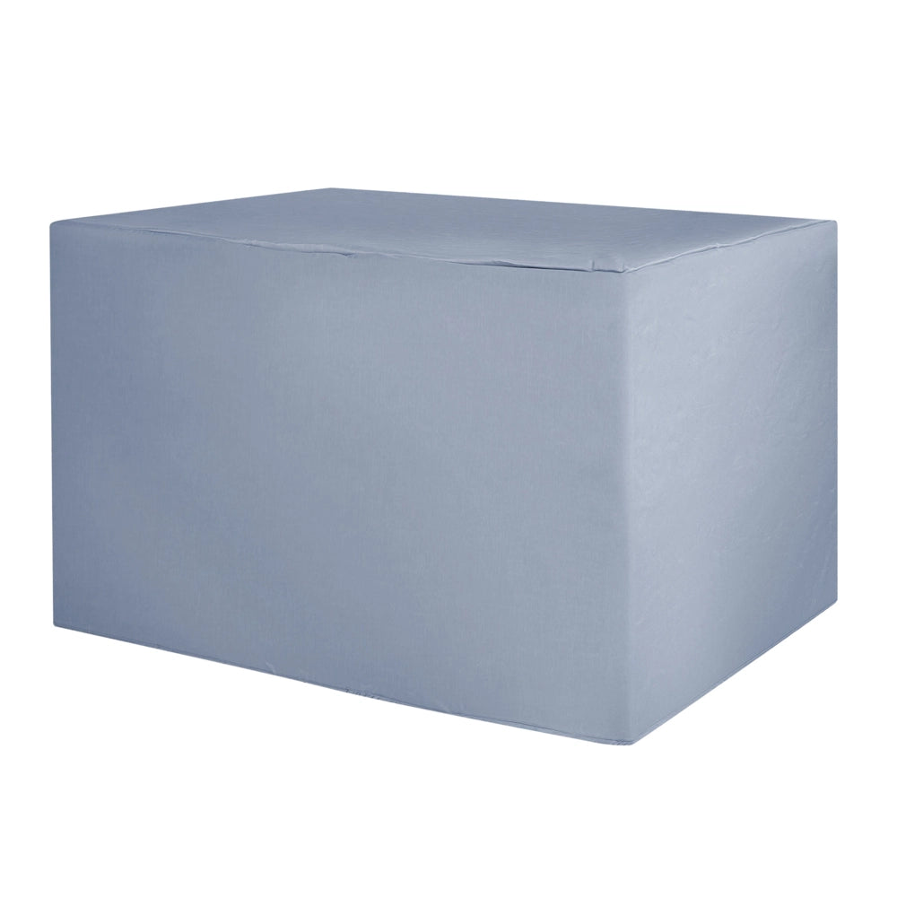 Copertura per mobili da giardino Copertura antipioggia in PVC grigio poliestere 210 x 150 x 90 cm