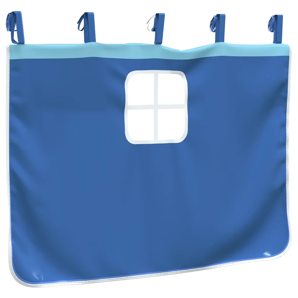 Tende per Letto a Soppalco con Tunnel e Torre Blu CFW4071040