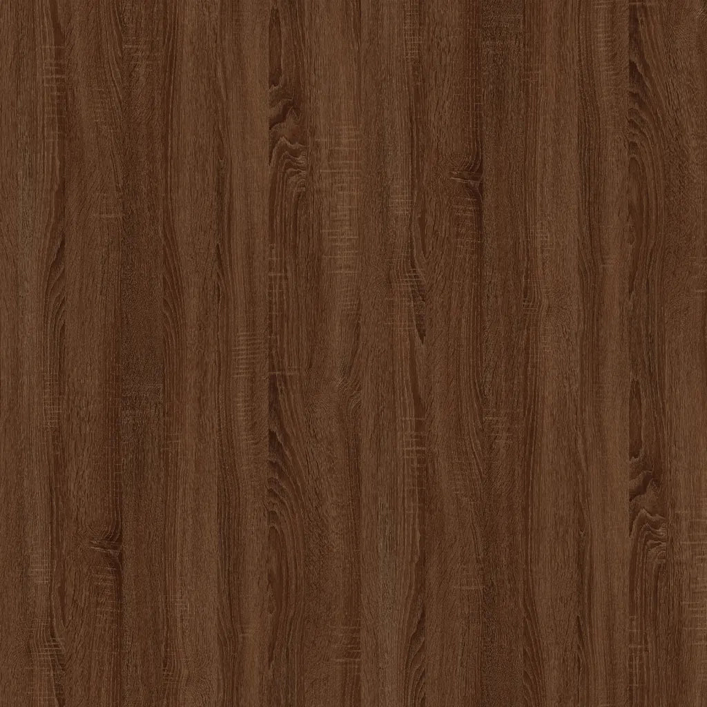Tavolino da Salotto Rovere Marrone 50x46x35cm Legno Multistrato cod mxl 26988