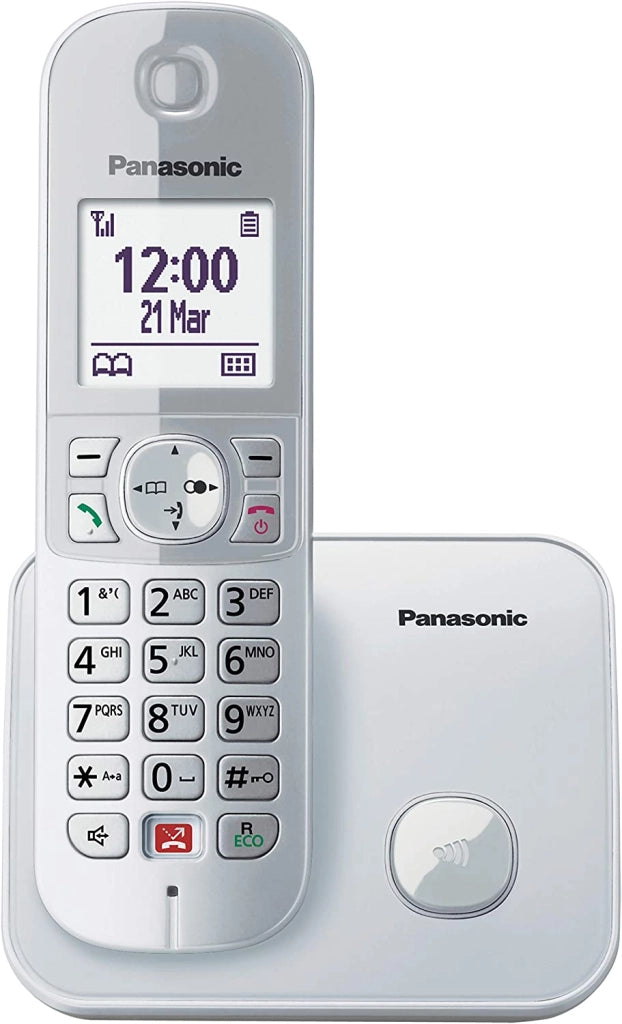 Panasonic kx-tg6851jts telefono cordless dect, schermo lcd da 1.8, - PANKXTG6851JTS