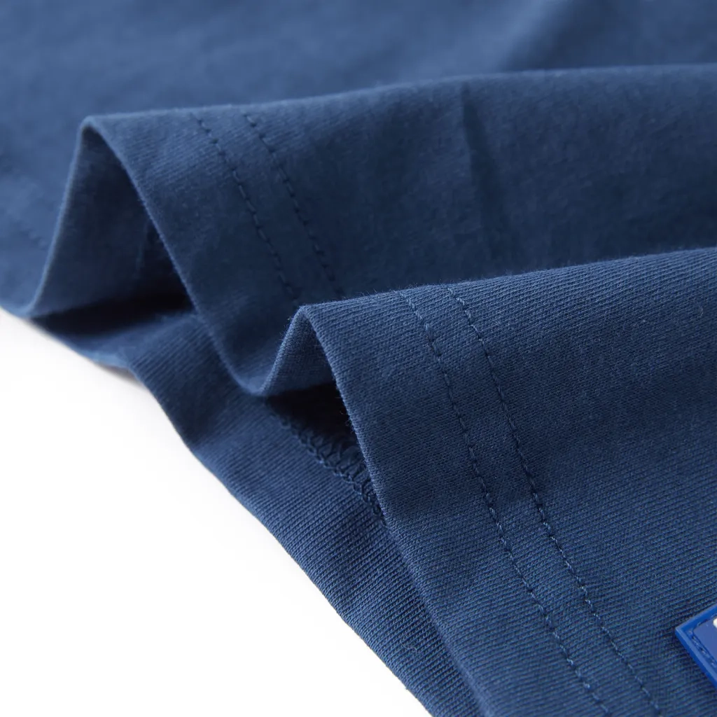 Maglietta da Bambino Blu Scuro 116 11756