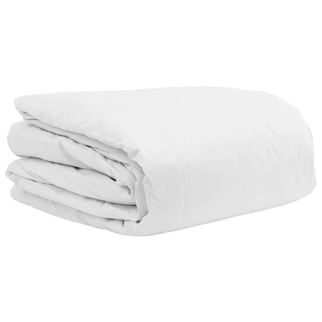 vidaXL Piumone Altro 3 pcs Bianco Piume