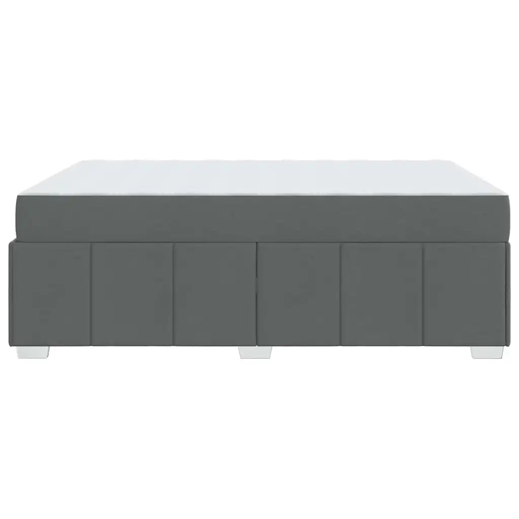 Struttura del letto Grigio scuro 160 x 200 cm Tessuto 3398294