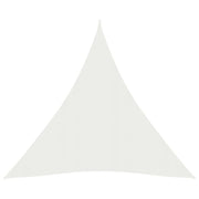 Vela ombreggiante/ombrellone 160 g/m² HDPE 5 x 6 x 6 m bianco 02_0009037