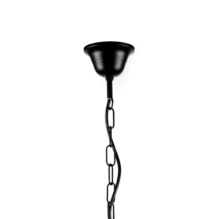 Lampadario Jane 5 luci Nero