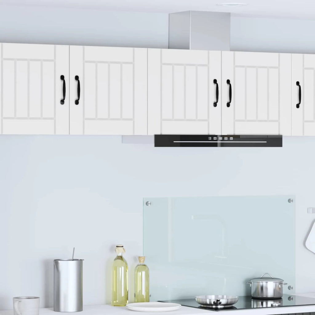Pensile da cucina | Armadietto a muro LUCCA 2 pz Bianco 40 x 31 x 40 cm