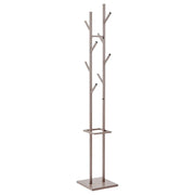 Appendiabiti Grissom In Metallo Tortora Dimensione 29x29x178cm