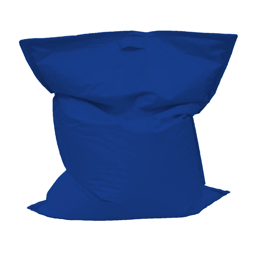 Cuscinone Poltrona Pouf Blu Avalli
