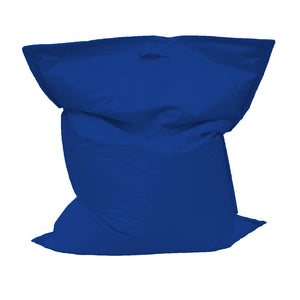 Cuscinone Poltrona Pouf Blu Avalli