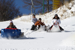 Cuscinone Slitta per Neve 160x110 cm in Acrilico Pomodone Scivolone Sabbia