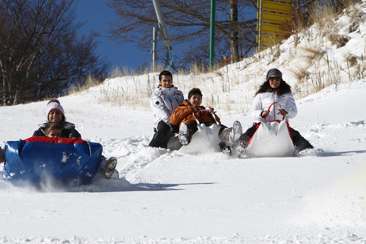 Cuscinone Slitta per Neve 160x110 cm in Acrilico Pomodone Scivolone Sabbia