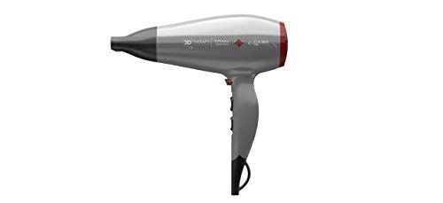 Ga.Ma GH0303 Professional Titan Keratin Diamond 3D Asciugacapelli 2300 Watt 2 velocita' 3 temperature tecnologlia Micro Glitt Grigio