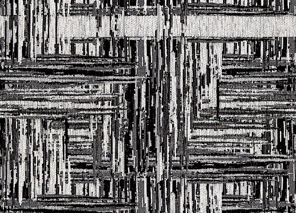 Tappeto Arredo Salotto Antiscivolo Scendiletto Camera Dis. Bangkok By Suardi - 115x175 - Nero