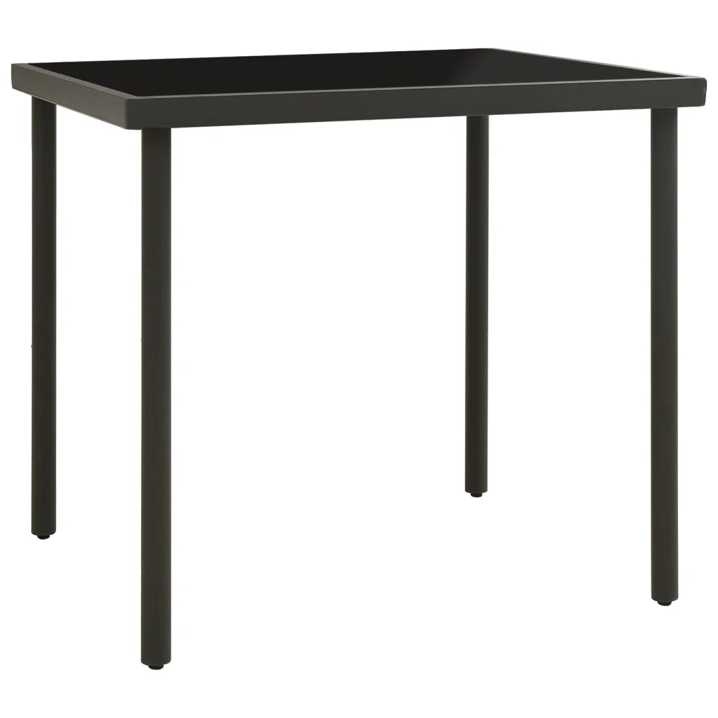 Set da Pranzo da Giardino 3 pz | Set Salotto da Giardino in Acciaio