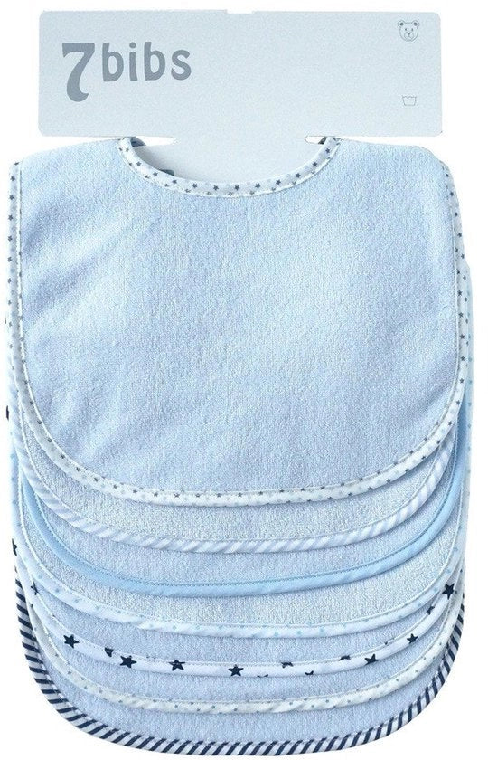 Babyslabben a doppia lastra, cotone, morbidi, assorbenti, 7 pezzi