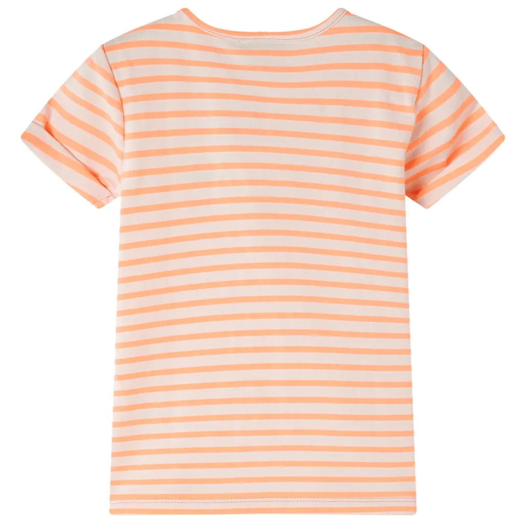 Maglietta da Bambina Arancione Neon 104 10940