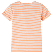 Maglietta da Bambina Arancione Neon 104 10940