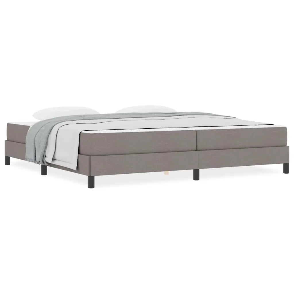 vidaXL Letto a molle con materasso Talpa 200 x 200 cm Tessuto