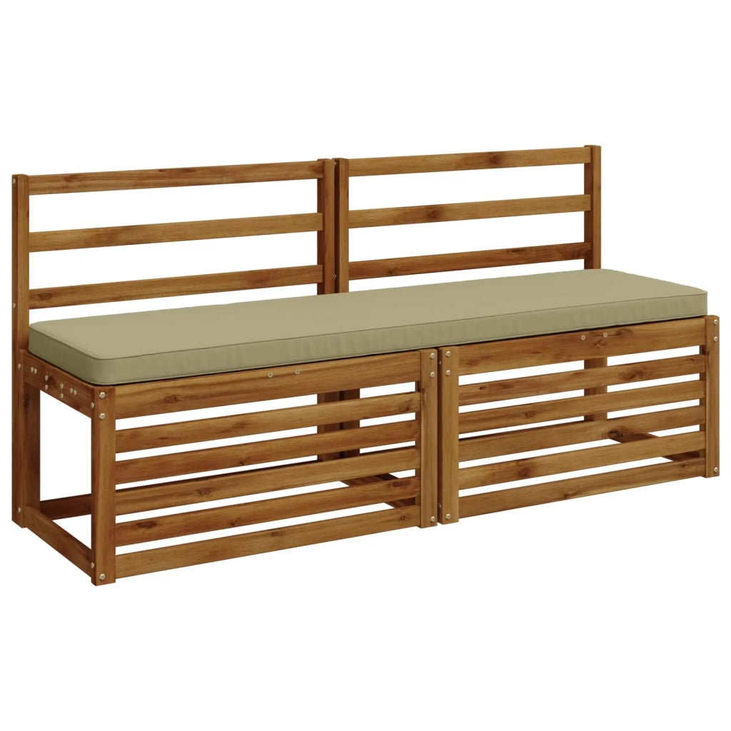 Cuscini per Panchina a 2 Pezzi VUGHT 2 pz 100% Poliestere 951287