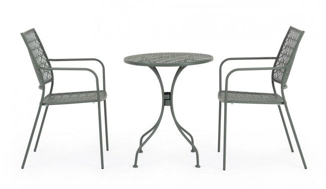 Tavolo da Giardino Ø60x71h cm Lizette Dark Olive