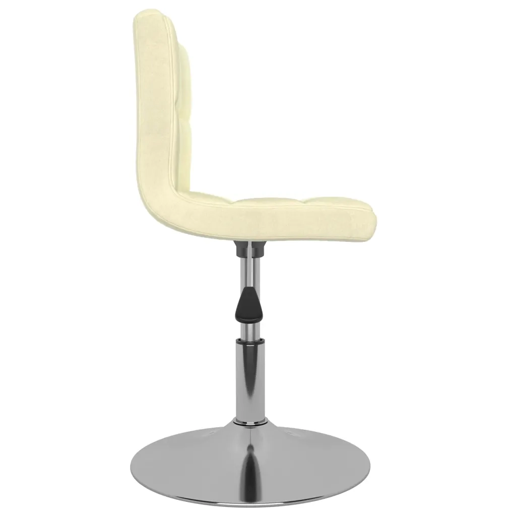 Sgabello da Bar Girevole Crema in Tessuto cod mxl 70650