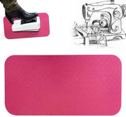 Matte antiscivolo per macchina da cucire - miglioramento della presa - 1 pezzo - rosso - 34 x 17 x 0,8 cm