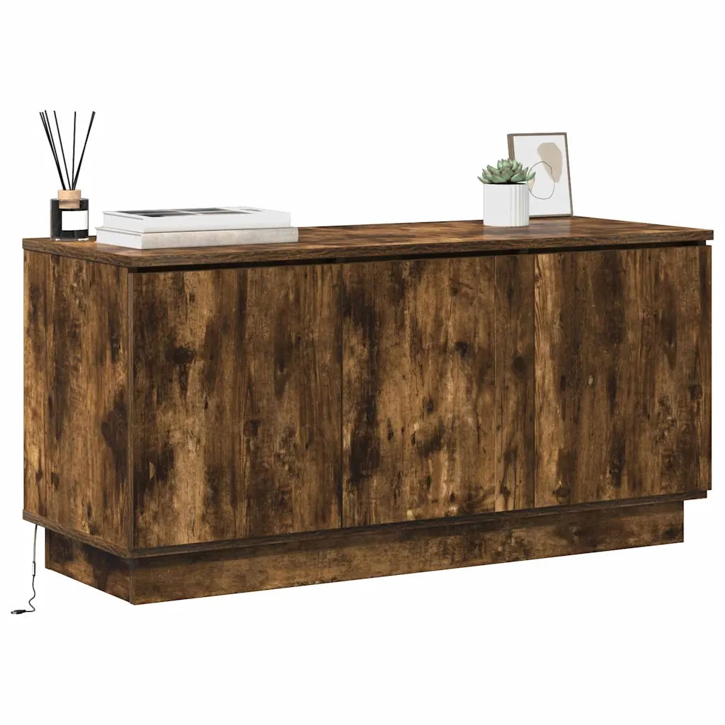 Mobile TV-Credenza per TV-Console TV Rovere fum¨¦ 100 x 38 x 49 cm Legno multistrato