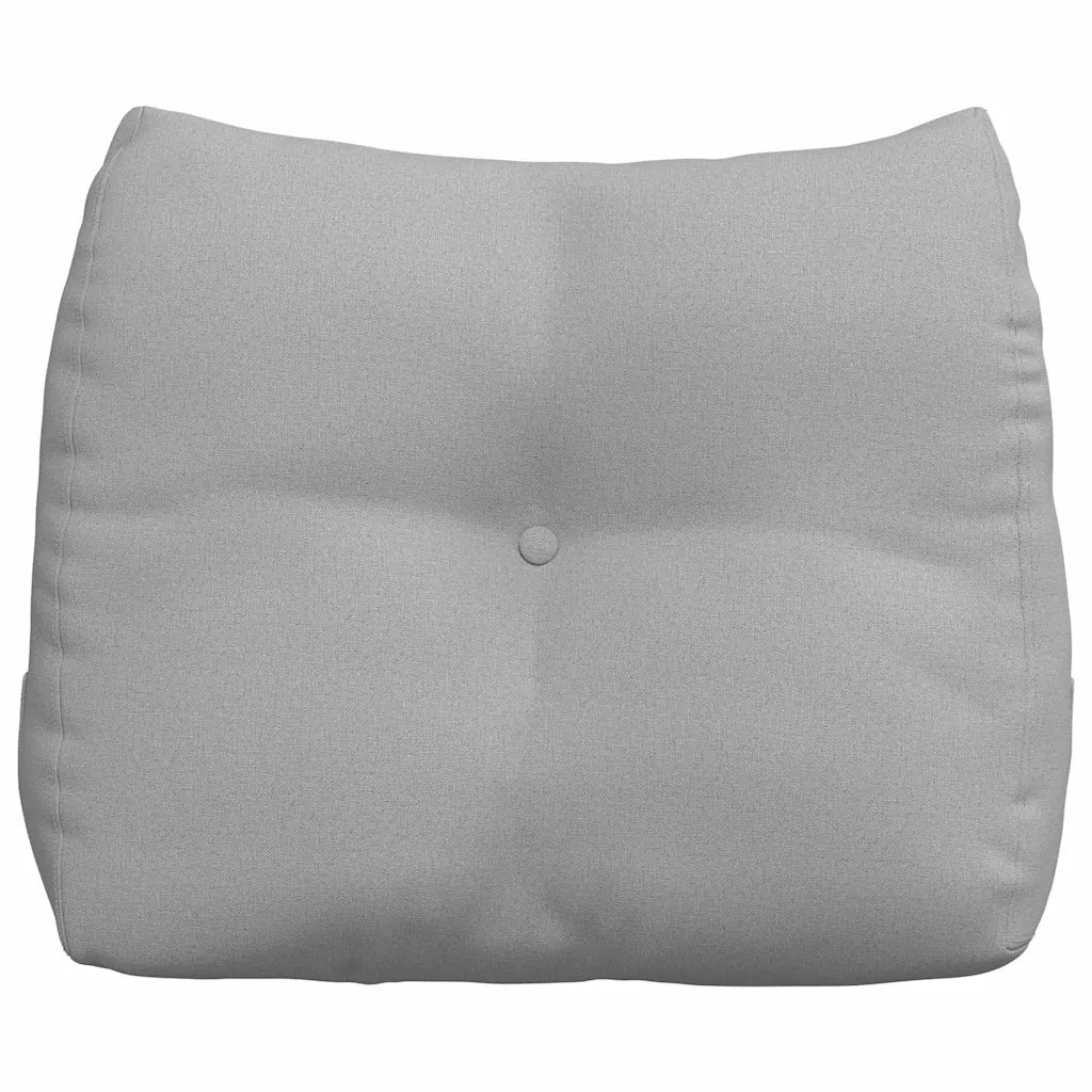 Cuscino per Schiena Grigio Nuvola 60 x 24 x 50 cm Tessuto 42014396