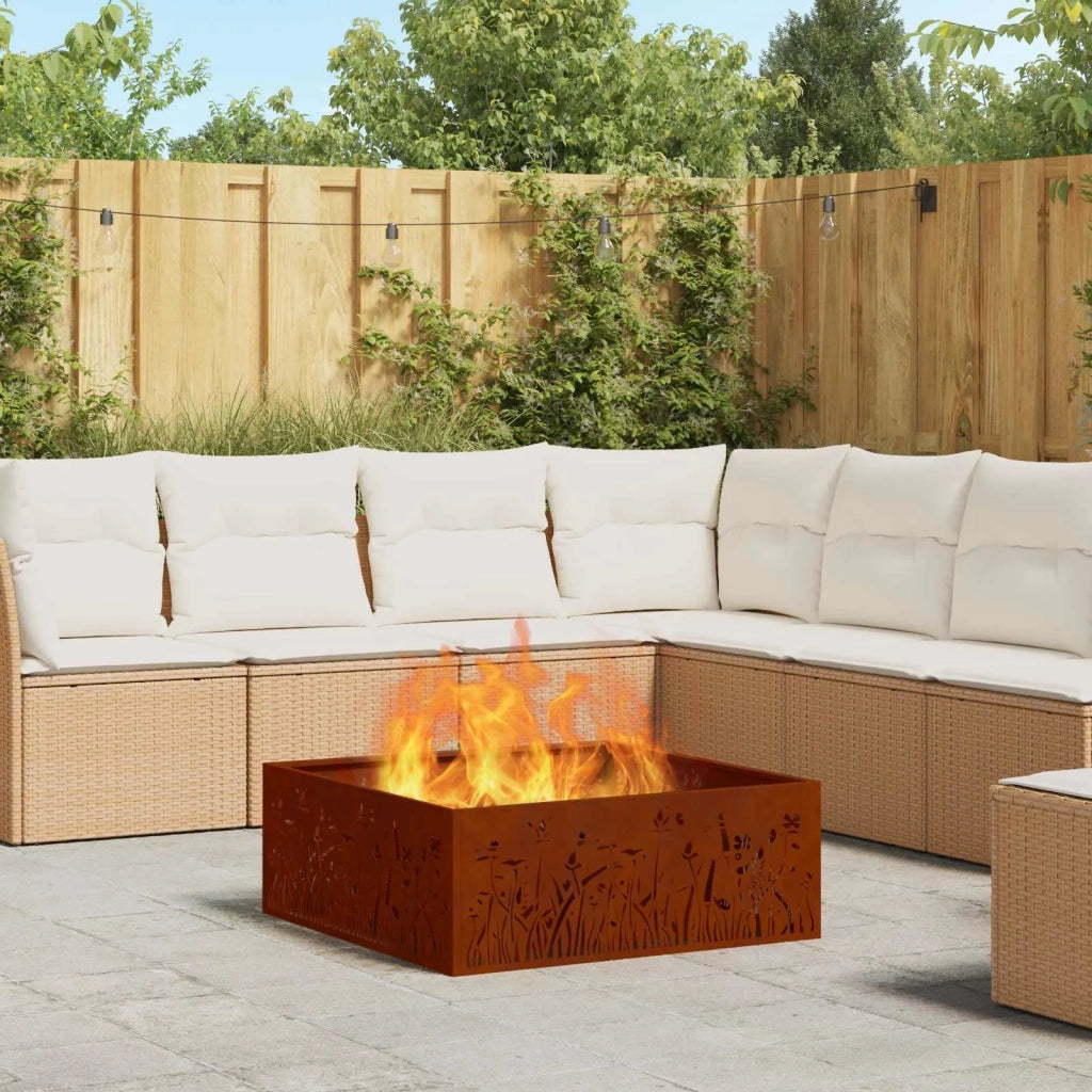 Focolare Marrone 80 x 80 x 30 cm CFW9080343