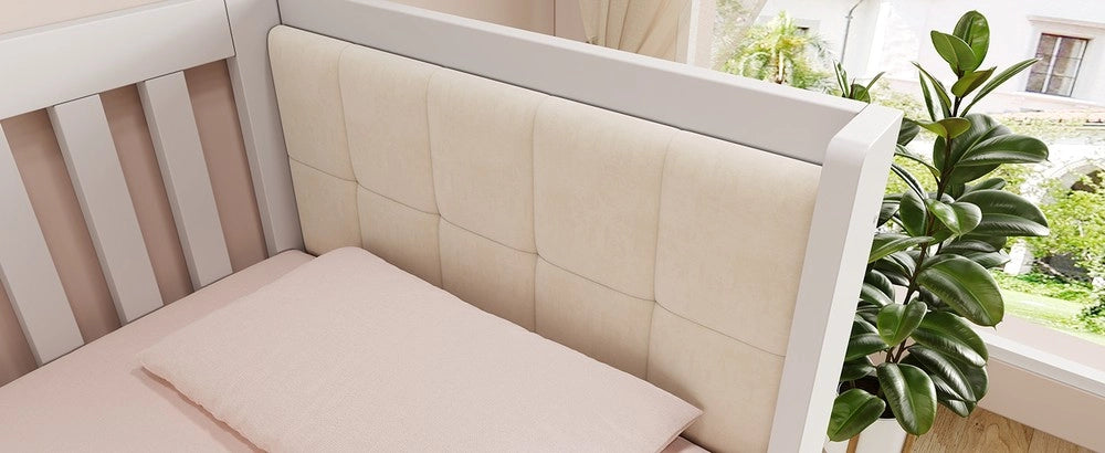 Divano Letto 90x190 ¨C Xylo ¨C Bianco, Legno, 2 Cassetti, Braccioli Arrotondati