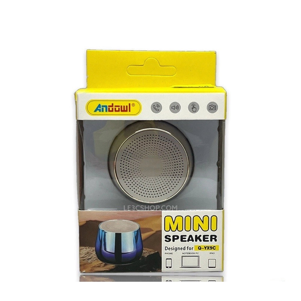 Trade Shop - Mini Speaker Wireless Q-yx9c Altoparlante Bluetooth 5.0 Portatile Senza Fili 3w -