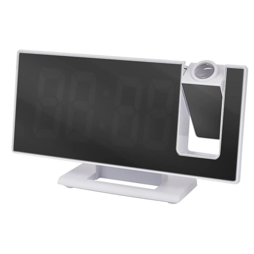OROLOGIO PROIETTORE SPECCHIATO LED SVEGLIA DISPLAY LCD ELETTRICO DIGITALE ORARIO