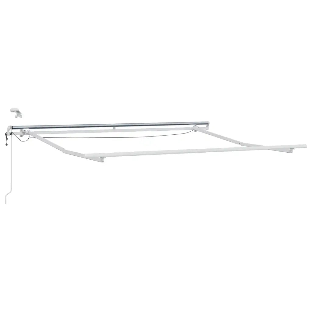 vidaXL Tenda da Sole Retrattile Automatica con LED Bordò 300x250 cm