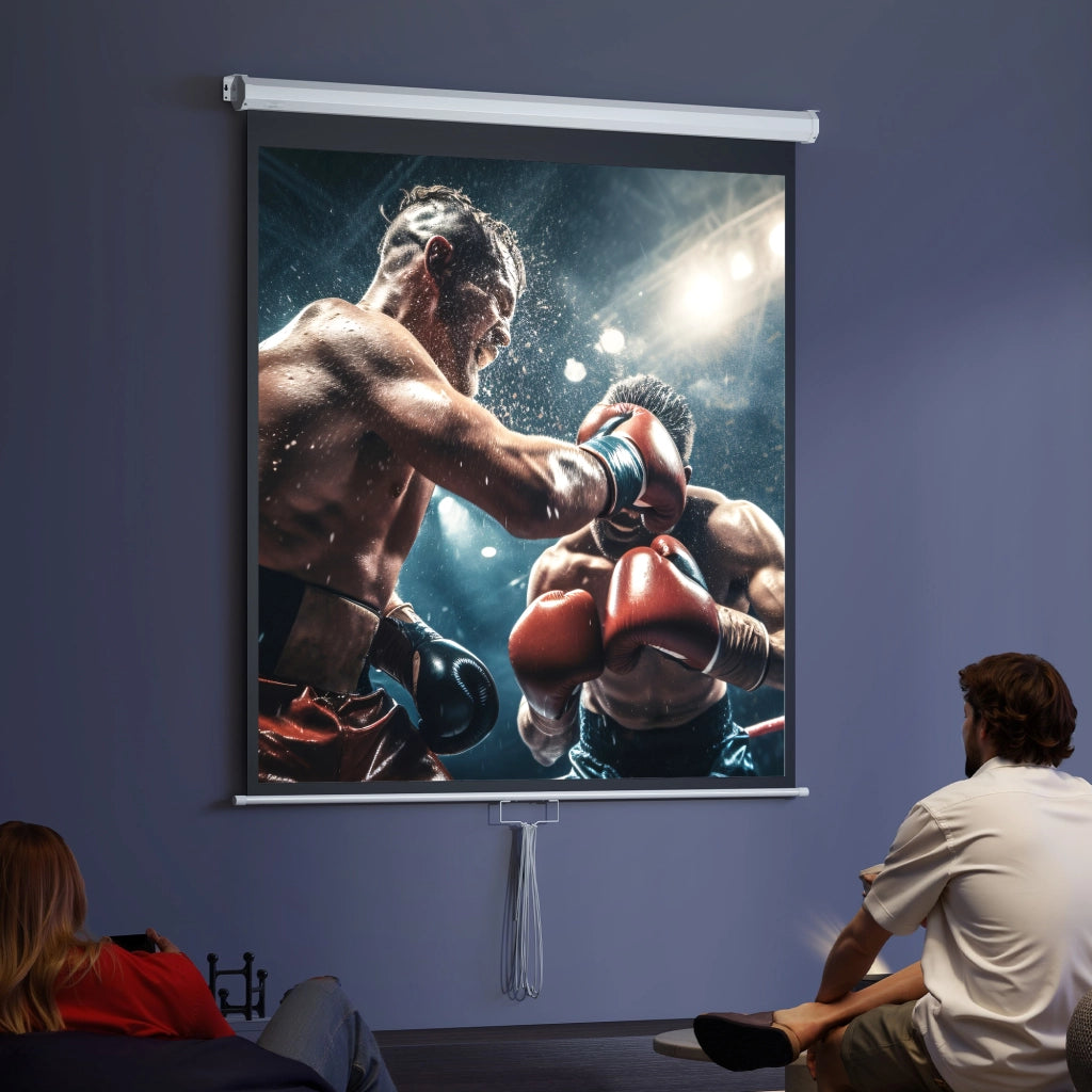Schermo per proiezione TV e Home Cinema 85 pollici ¨C zephmum ¨C 162.5x162 cm