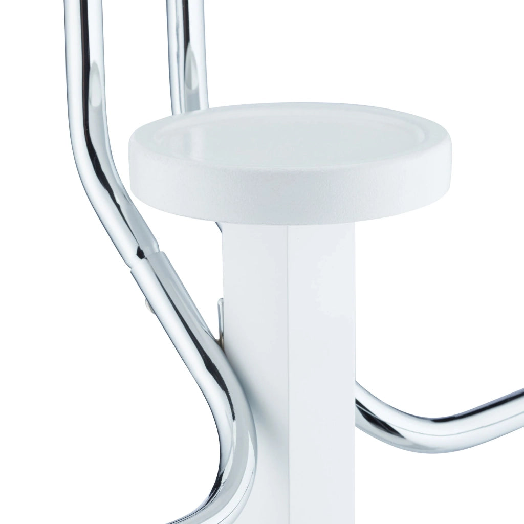 Servomuto 109,5 cm in acciaio e legno bianco 13_0002915