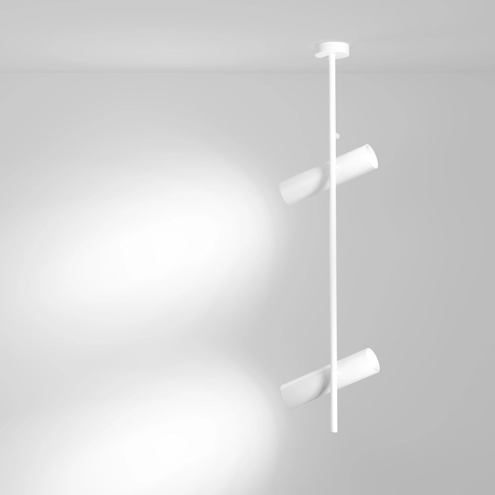 Plafoniera Maytoni Elti bianca 77 cm alluminio 2xGU10