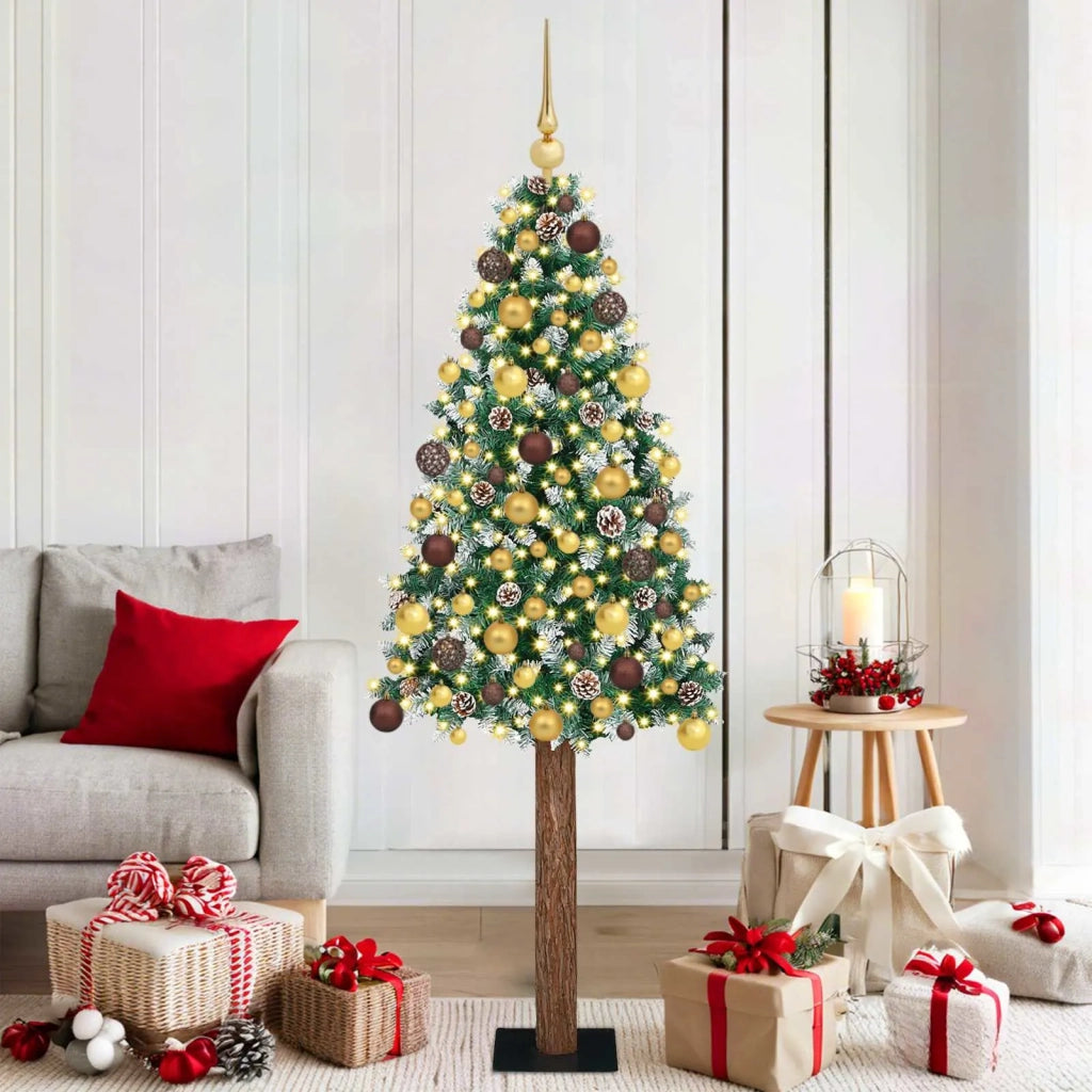 Albero di Natale snodato con 300 LED con supporto Verde 180 cm 3394896