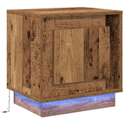 Comodino | Armadio da Notte | Mobiletto da notte Legno vecchio 44 x 34,5 x 45 cm