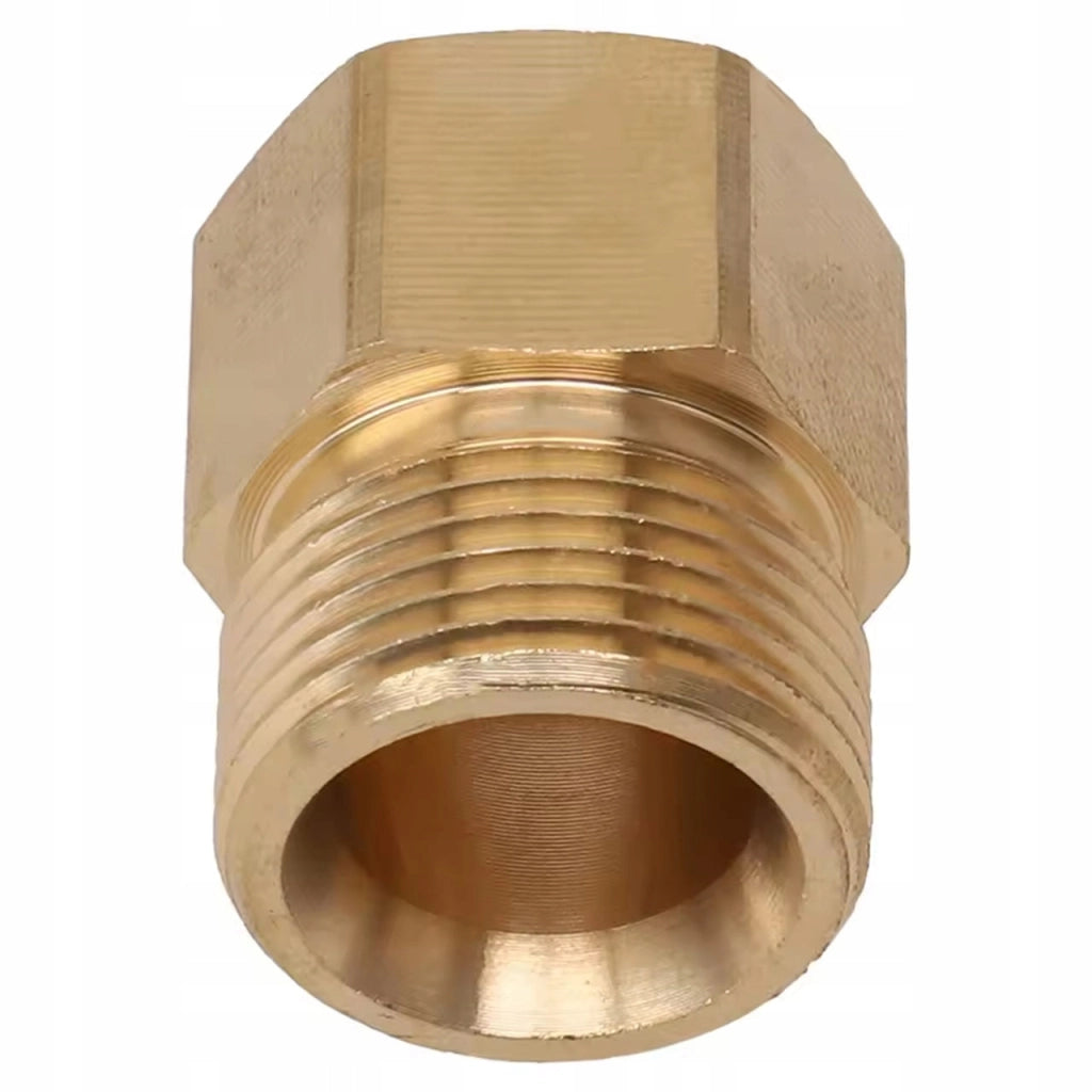 Adattatore Filettato M22x1.5 a 3/8" Interno – Compatibile con Idropulitrice Kärcher HD/HDS | Ottone Resistente