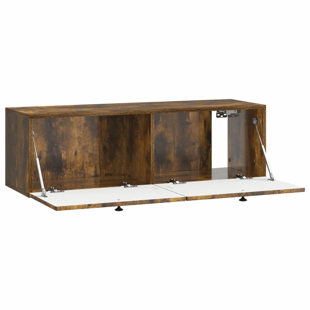 Mobile Porta TV da Muro Rovere Fumo 98 x 31 x 30 cm 898050