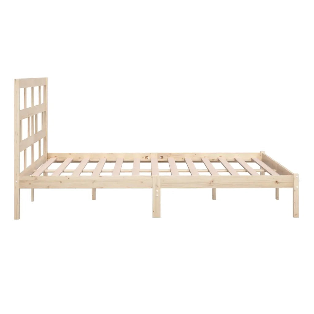 Giroletto-Struttura Letto in Legno Massello di Pino 200x200 cm 568951