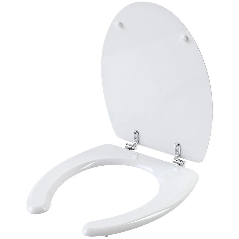Trade Shop - Copriwater Copri Water Sedile Wc Bagno Per Disabili Con Apertura Centrale Mdf -        3,5