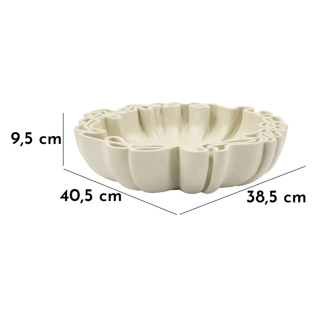 Esquel, Svuotatasche Effetto Pietra, Bianco Crema