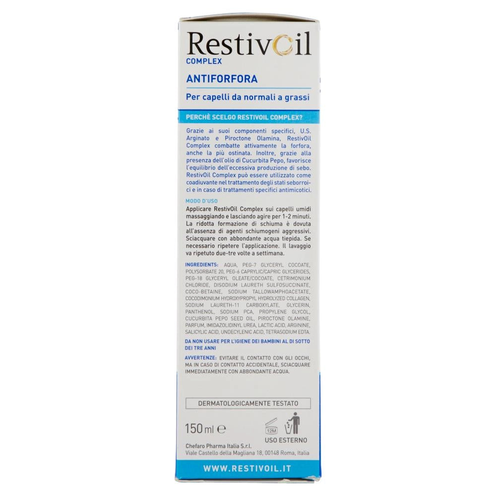 RESTIVOIL OLIO SHAMPOO COMPLEX 150 ML