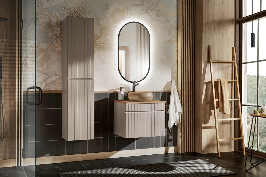 Specchio LED con cornice 50 x 90 x 1 cm