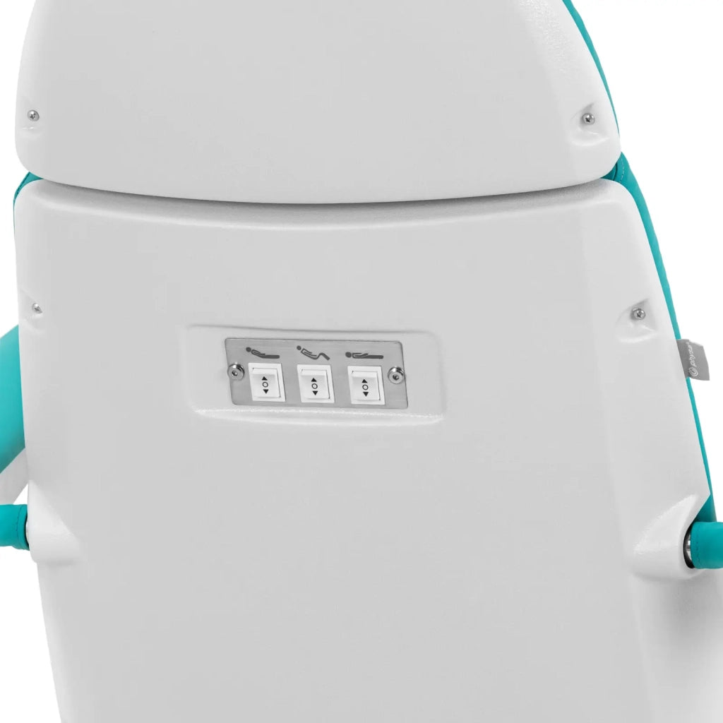 Poltrona estetica 300 watt 3 motori 175 kg PU blu compensato acciaio blu 14_0009000